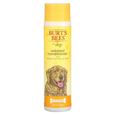 Burt's Bees Oatmeal Conditioner for Dogs with Colloidal Oat Flour & Honey, 10oz Image 1